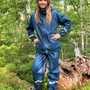 Reinforced unlined rain set